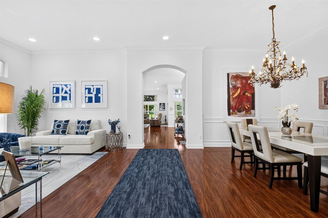 Spacious Living & Dining rooms