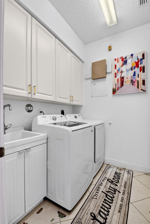 Convenient Laundry Room
