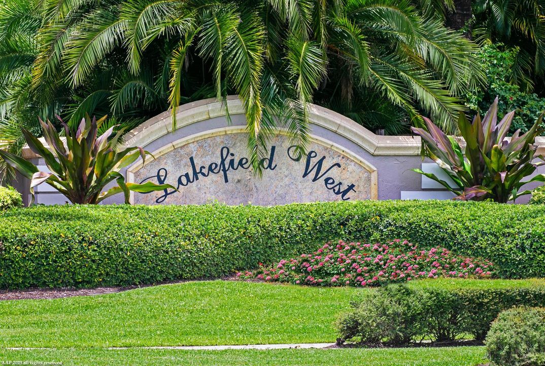 Lakefield West Sign AAP 2023