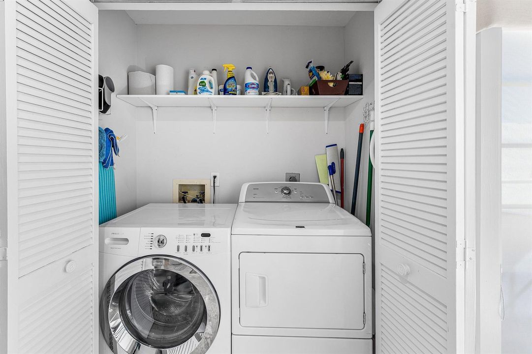 Laundry area