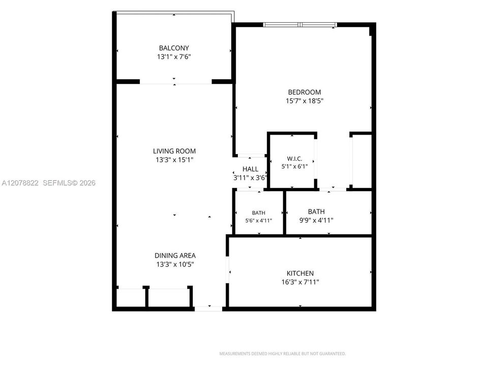 For Sale: $134,000 (1 beds, 1 baths, 844 Square Feet)