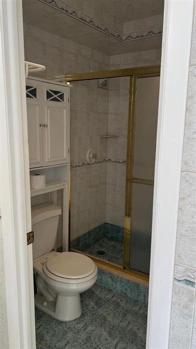 step in shower