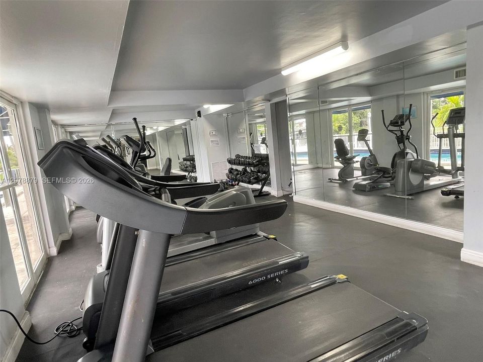 Modern gym