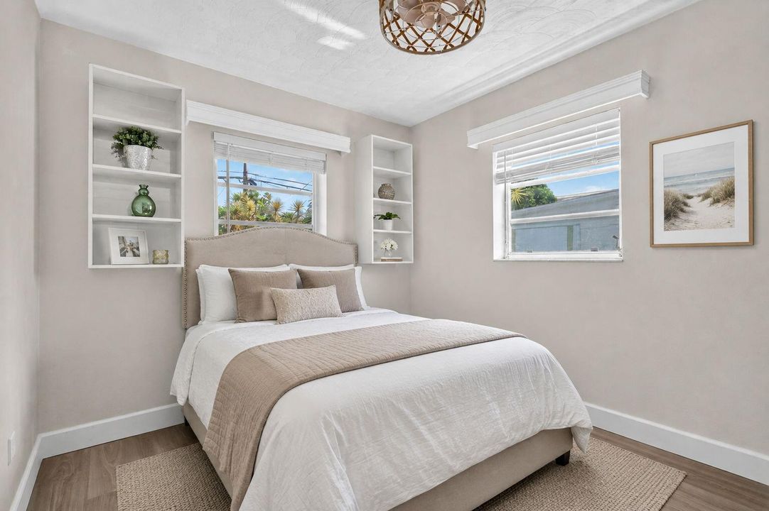staged 2nd bedroom