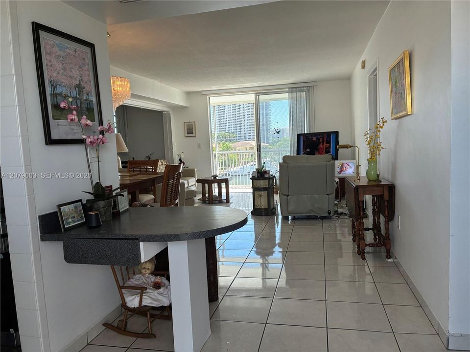 ENTRANCE TO LIVING ROOM