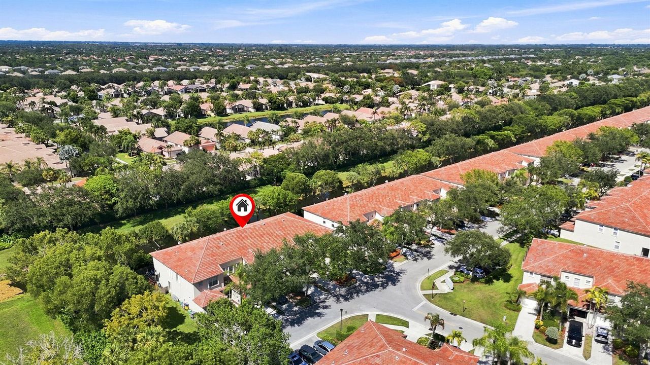 Aerial Exterior sky