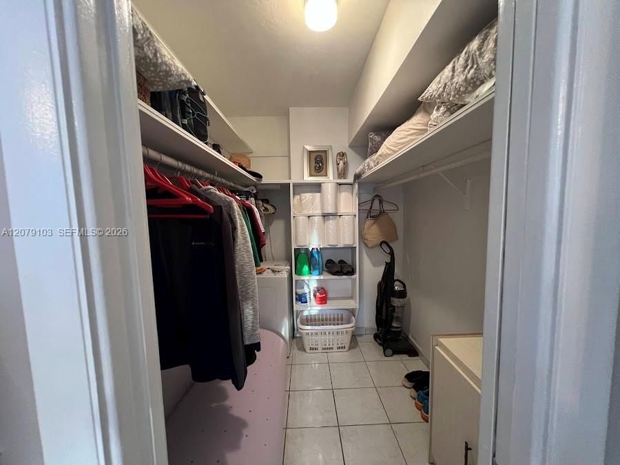 Master closet