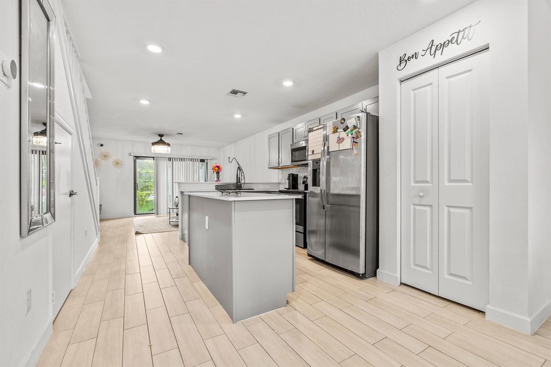 open kitchen