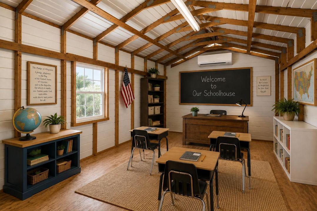 SHED STAGED