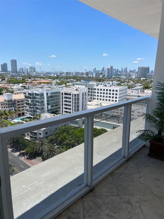Second balcony view