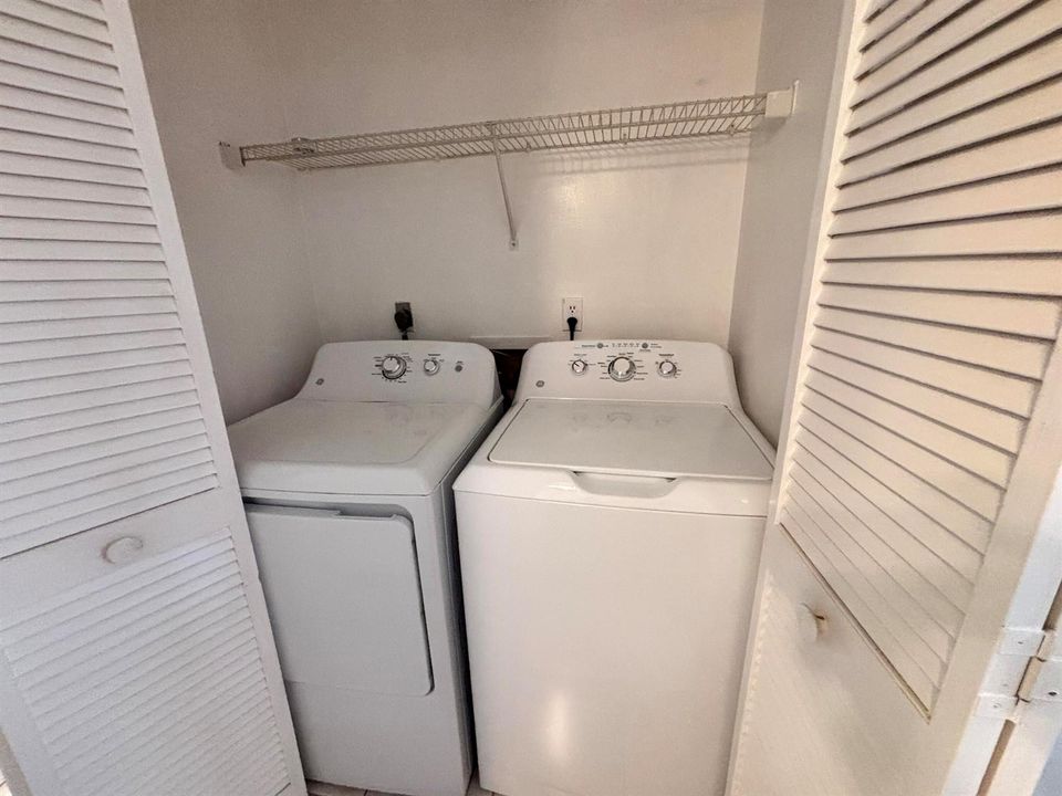 Washer Dryer in Bathroom