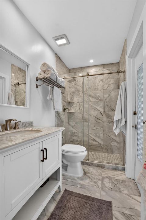 Master bathroom