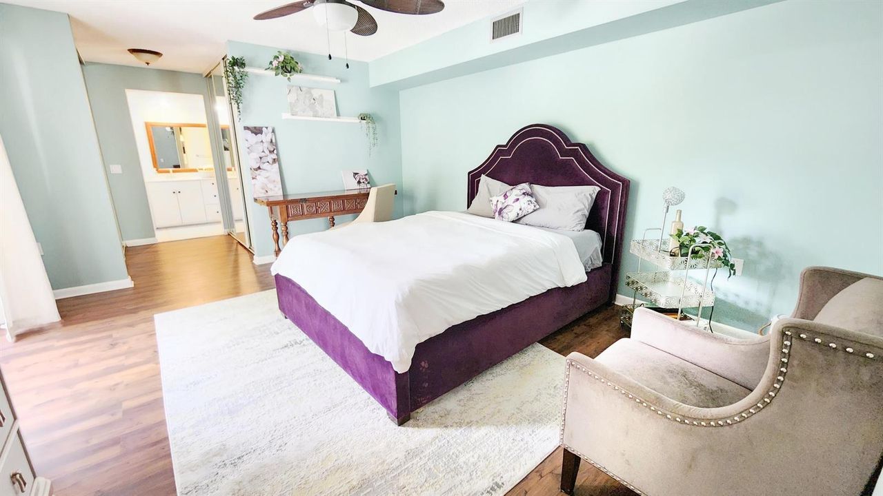 2nd floor master bedroom