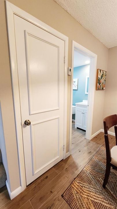 1st floor storage closet