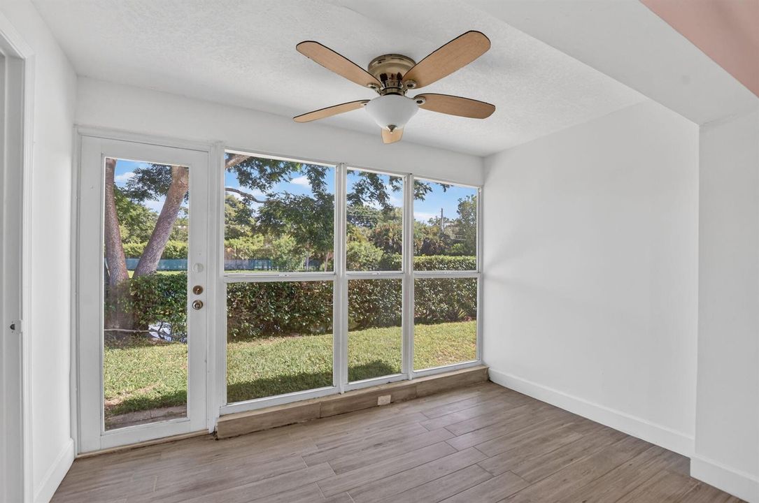Enclosed Florida Room