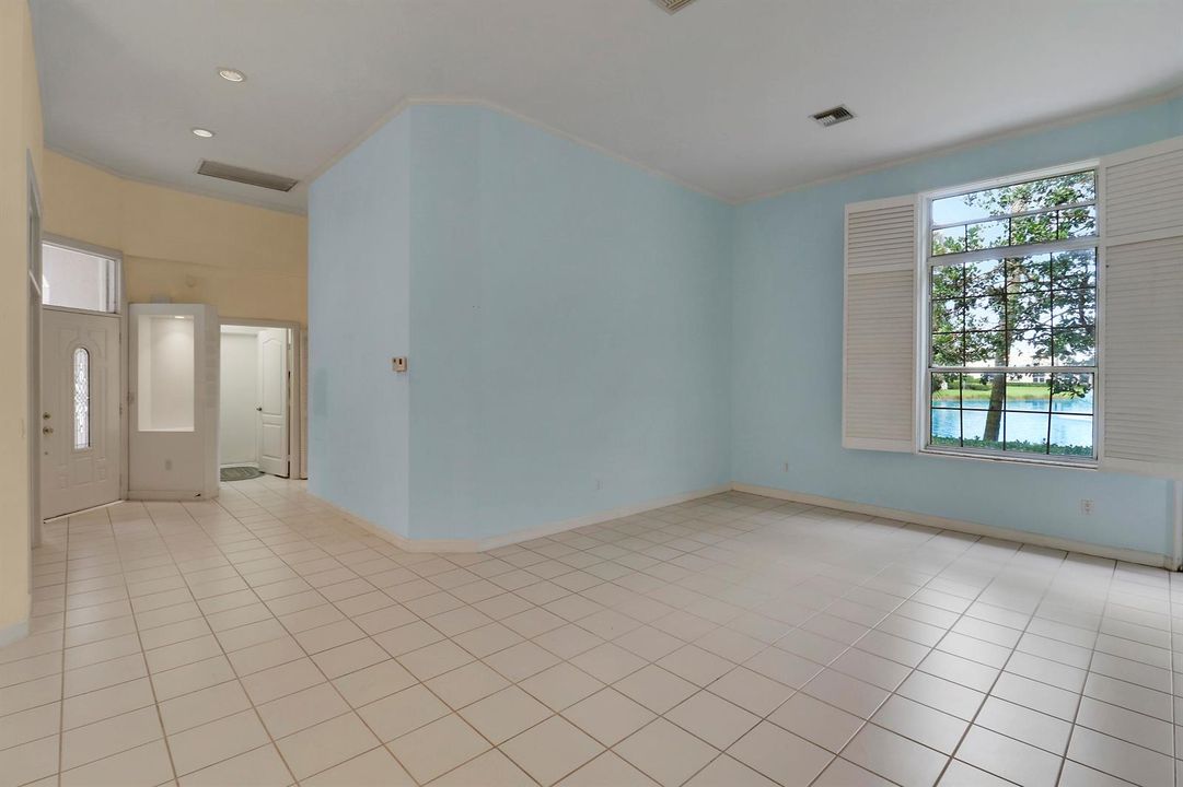 Front Entry on Left, Living Room/Right