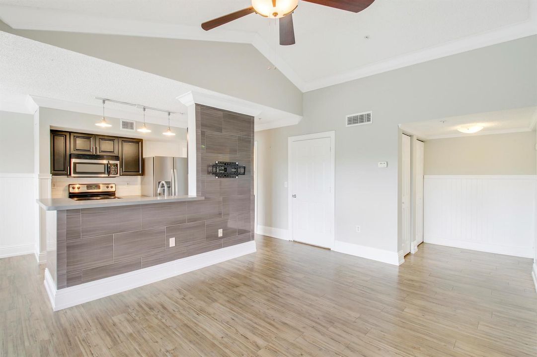 Living Room Looking Onto Kitchen
