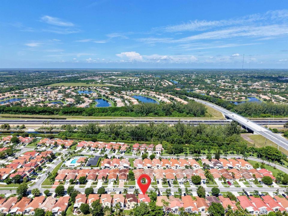 Panoramic to West