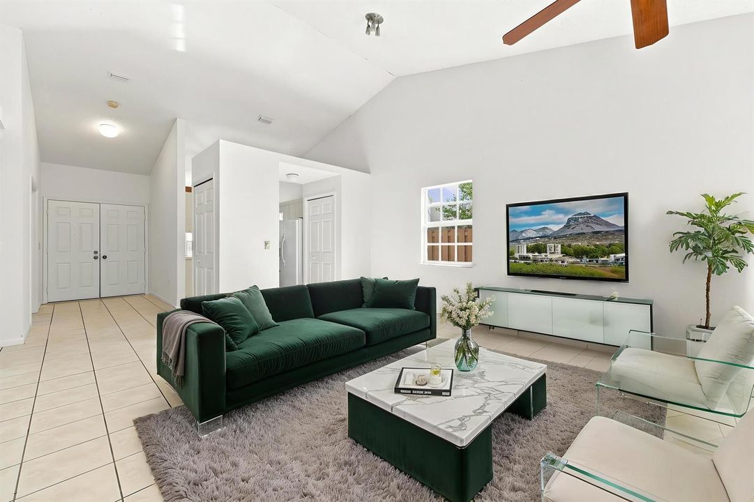 Living Room - Virtually Staged