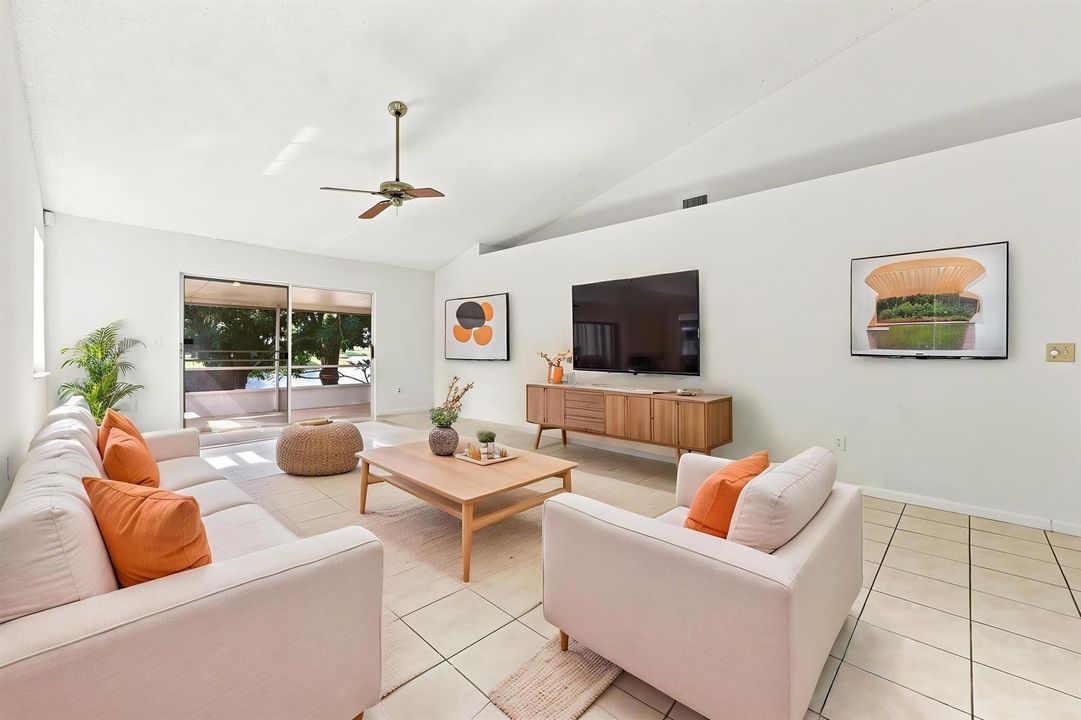 Living Room - Virtually Staged
