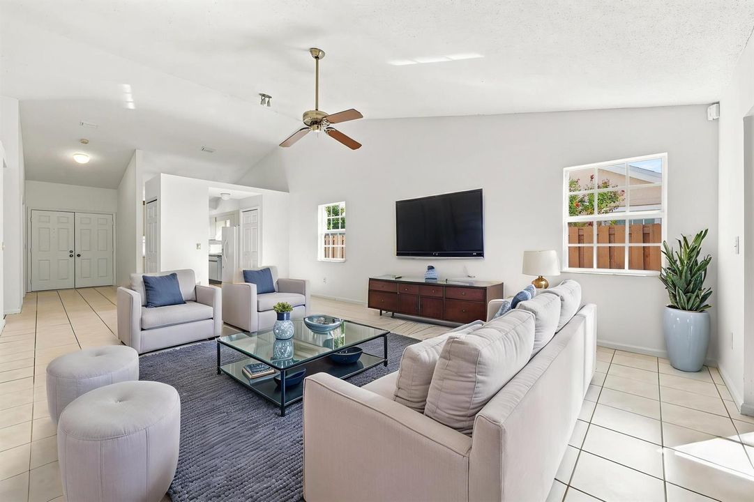 Living Room - Virtually Staged