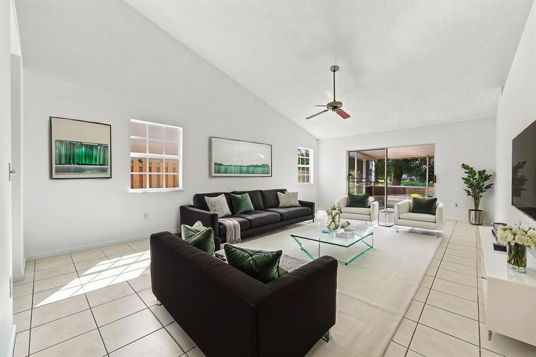 Living Room - Virtually Staged