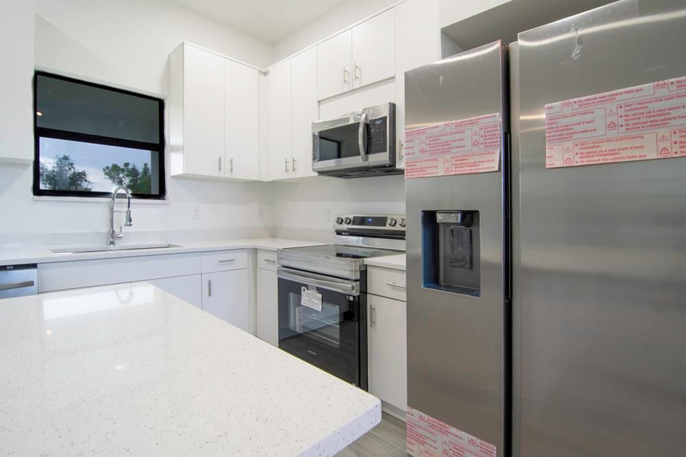 stainless steel appliances