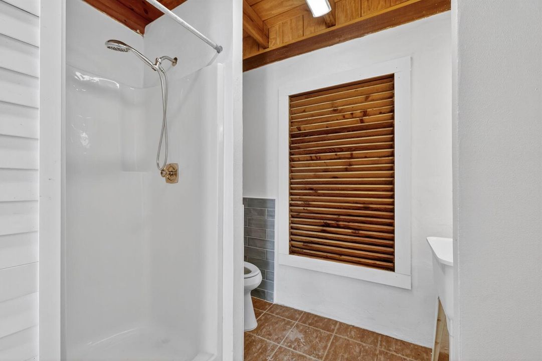 CABANA WITH SHOWER, TOILET & SINK