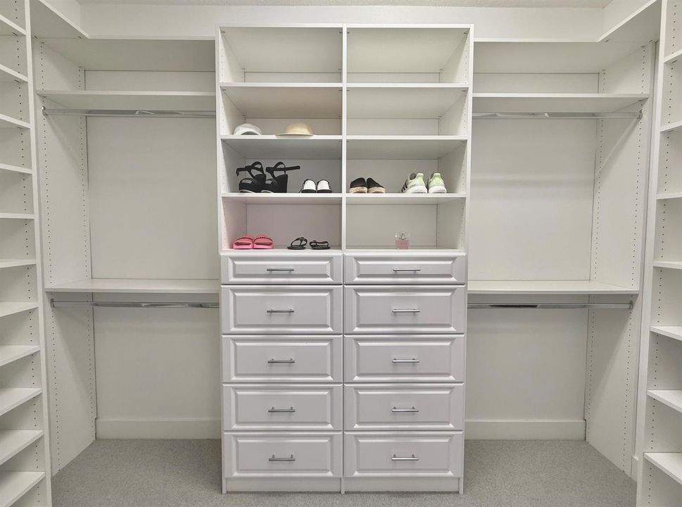 Primary closet (hers)