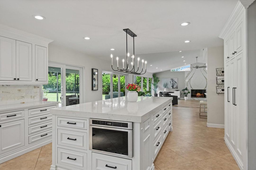 Open Kitchen Into Family Room