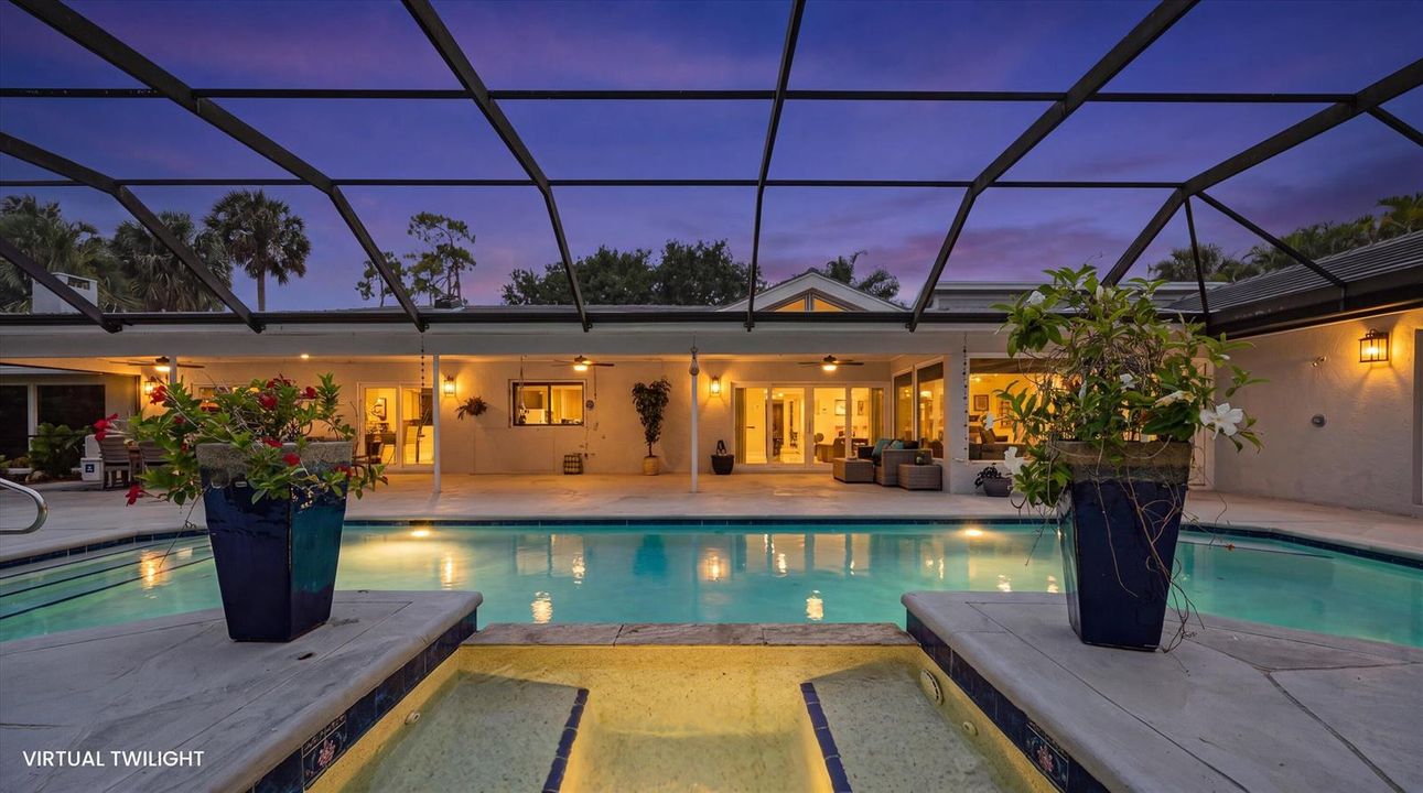 Pool at Twilight