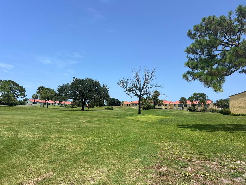 golf course view