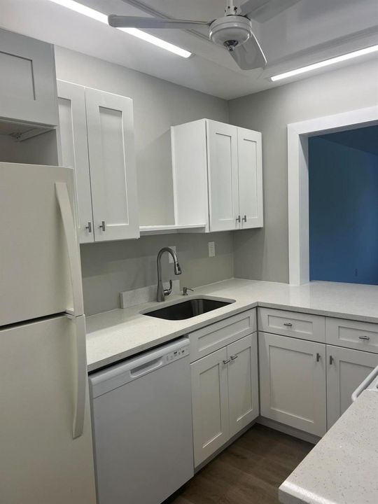 New cabinets