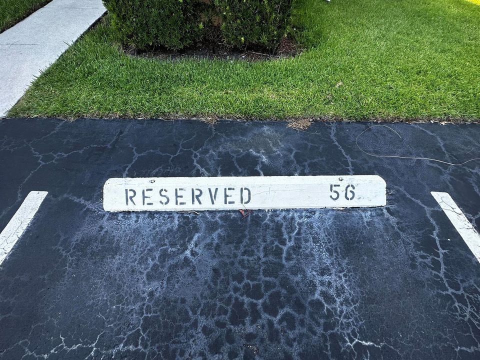 Reserved Parking