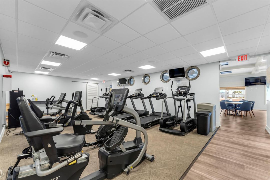 Clubhouse 1 gym