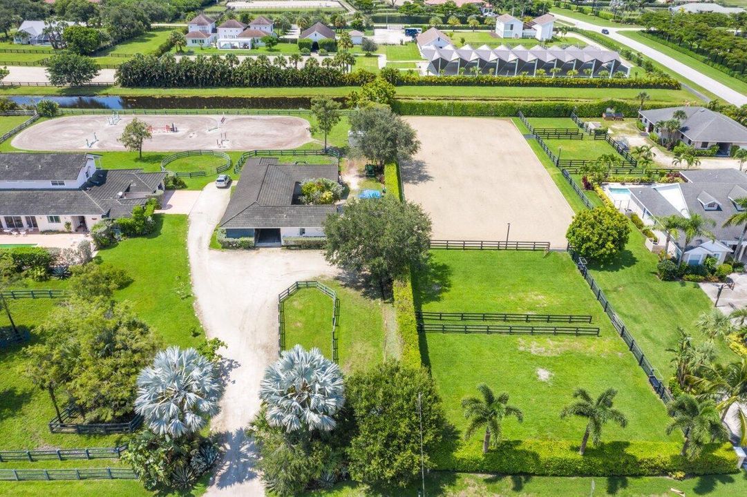 Barn aerial view