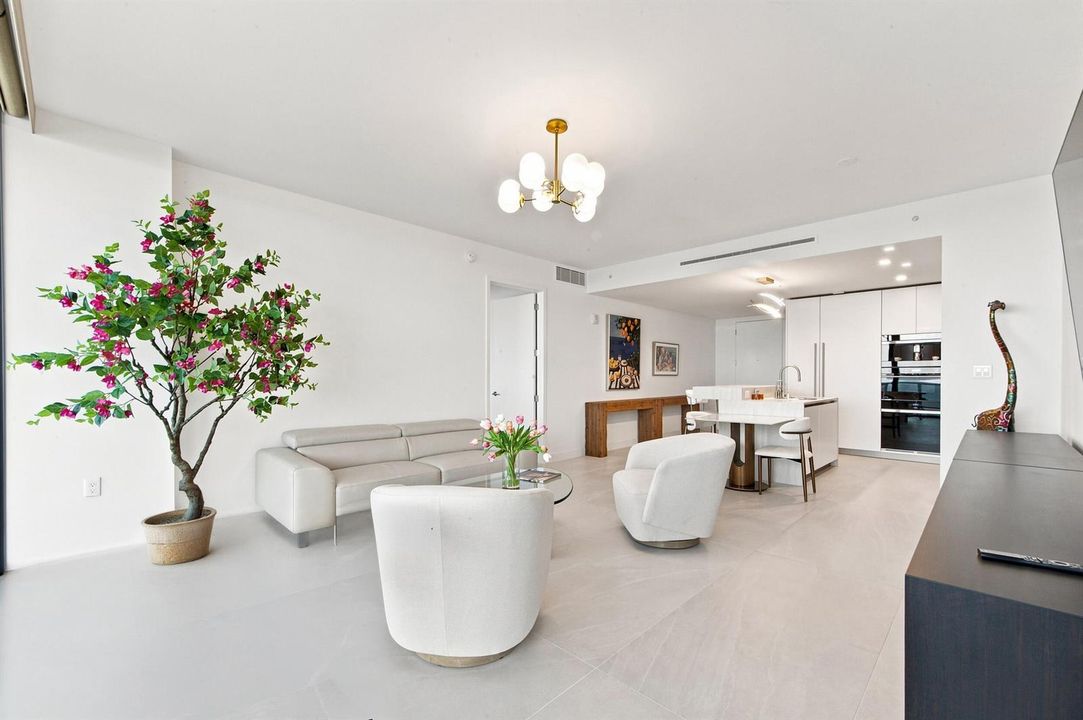 Living Room & Kitchen
