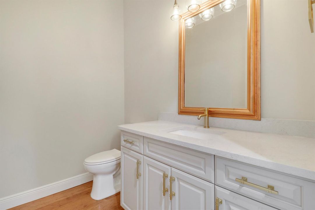 Powder Room on Main Level