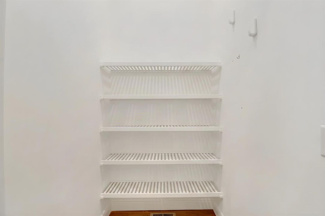 2 large closets