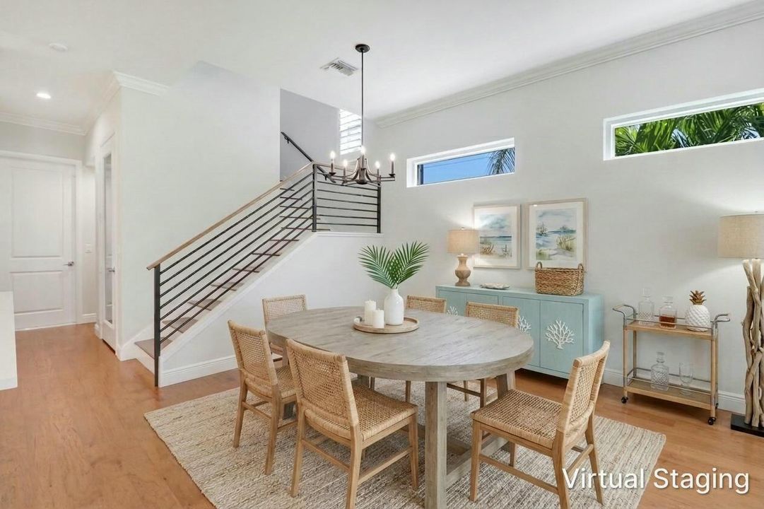 Dining Area - Virtually Staged