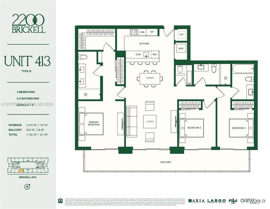 For Rent: $11,000 (3 beds, 3 baths, 1470 Square Feet)