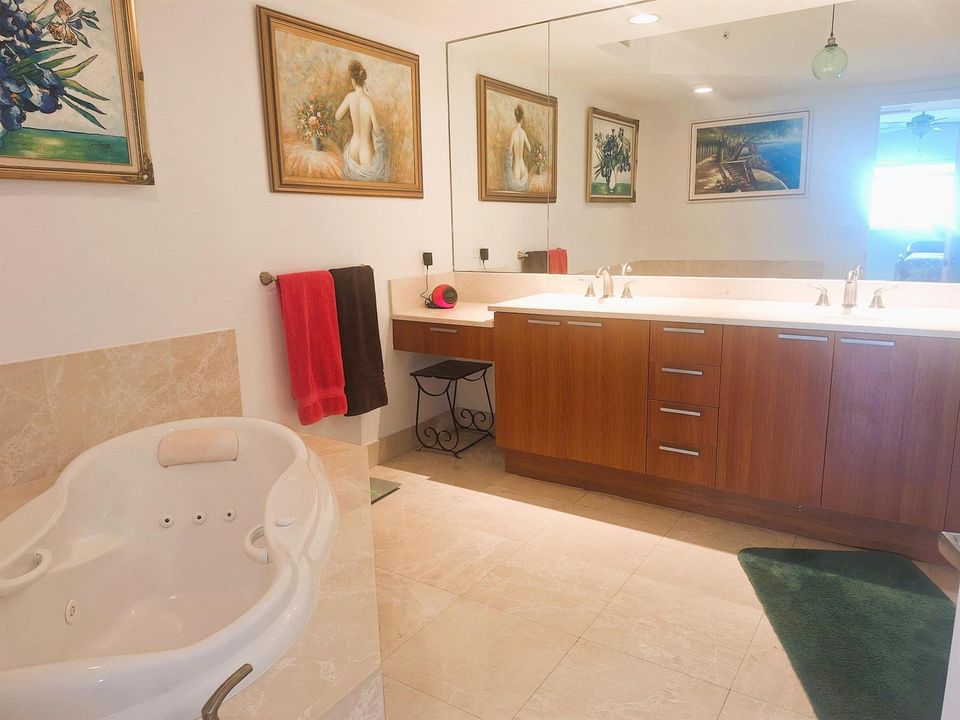 Master bathroom full view