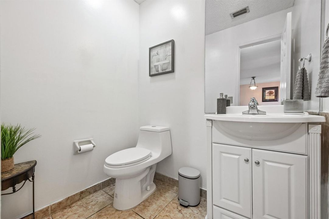 Half Bathroom First Floor