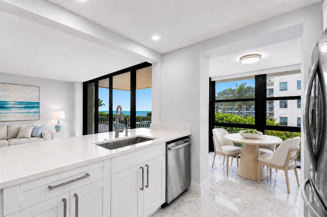 Open Kitchen w/ Ocean Views