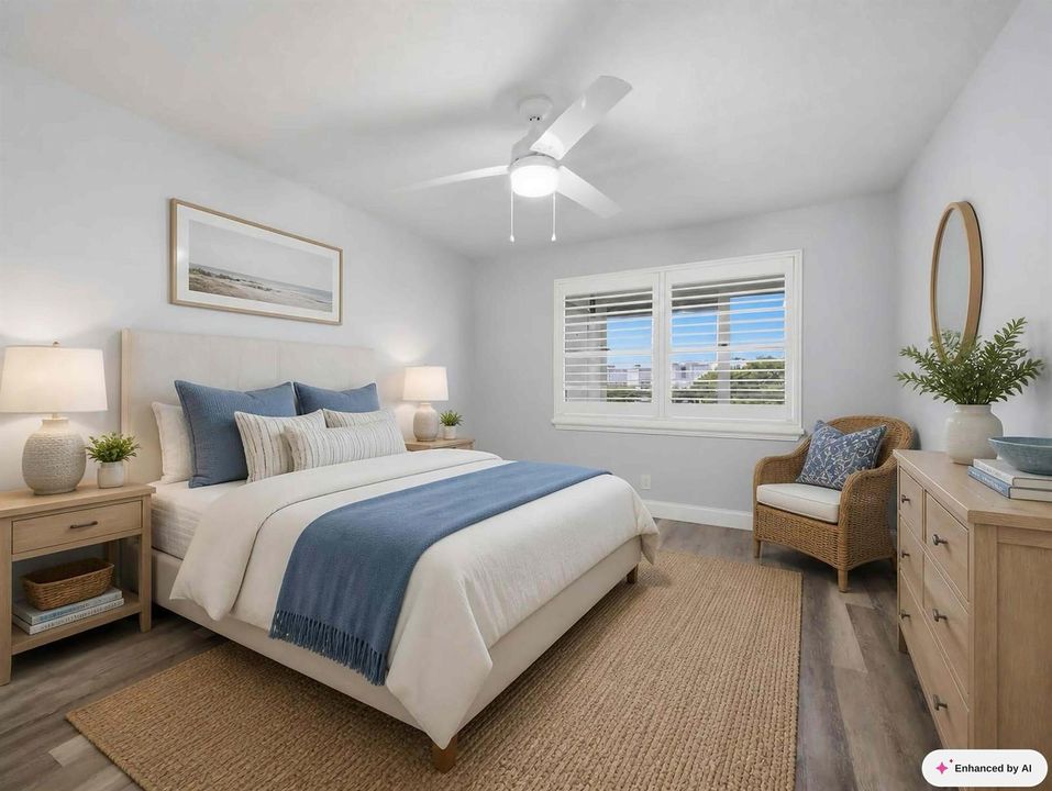 Guest Bedroom Staged