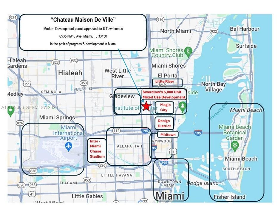 Central to all high-growth communities in Miami.