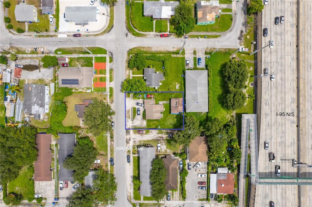 Site offers wide 71 front feet and 100 feet in dept.  Adjacent lots are for sale for an expanded and larger development concept.