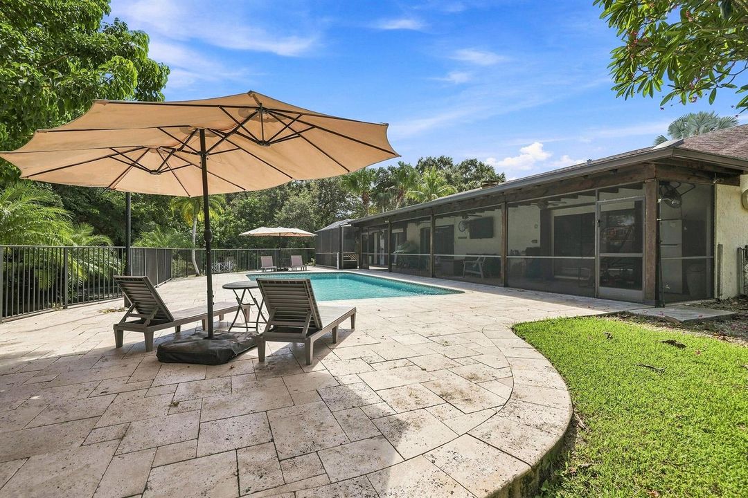 Extended Poolside Patio