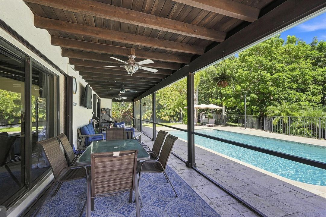 Covered Patio and Pool