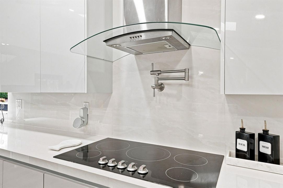 Cooktop, Range Hood and Pot Filler